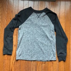 Long sleeve gray youth size medium shirt